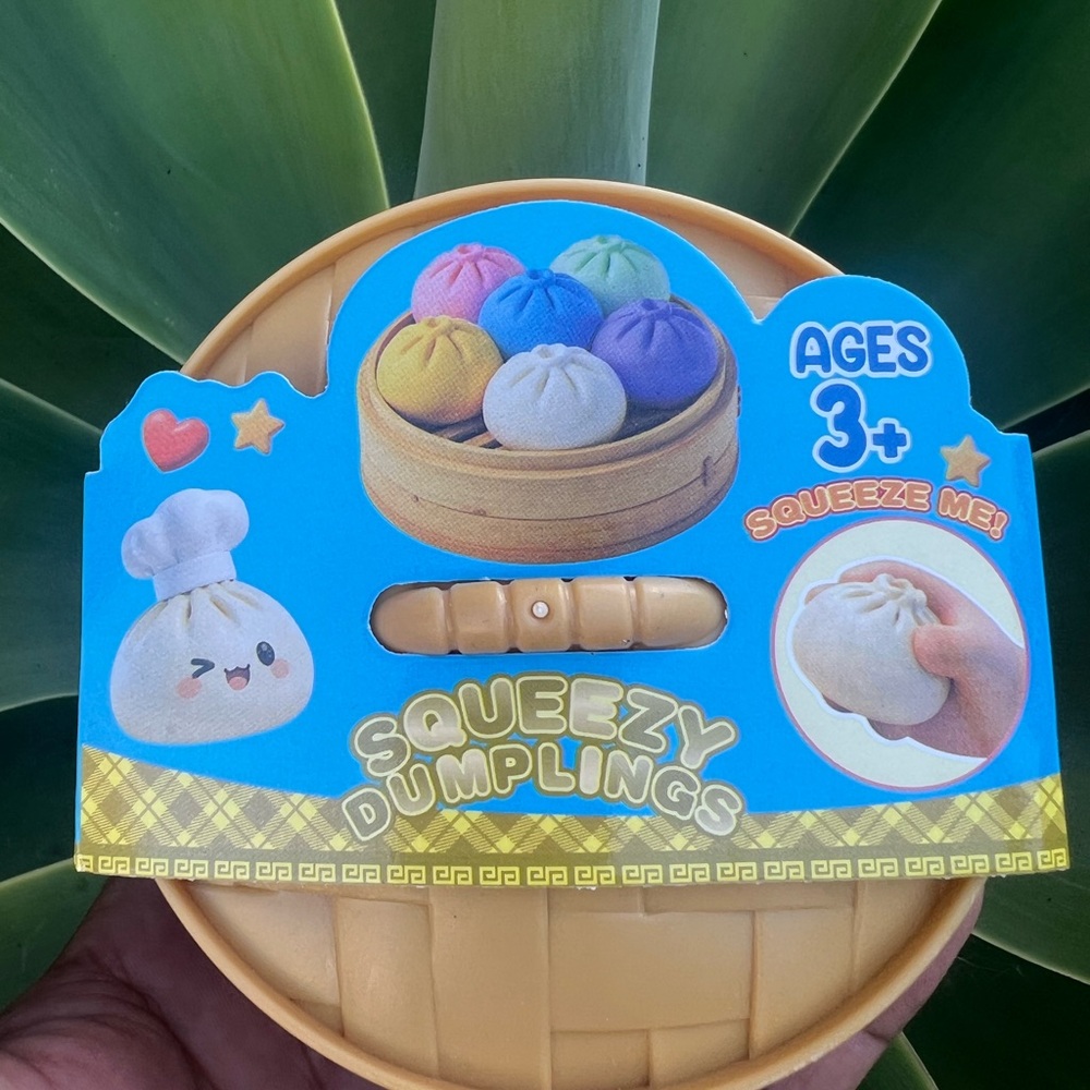 Squeezy Dumplings Kids Toy Squishy Dumpling New